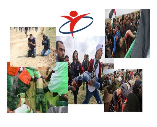 " حماية " سياسة إسرائيلية ممنهجة لاستهداف المدنيين المشاركين في مسيرات العودة