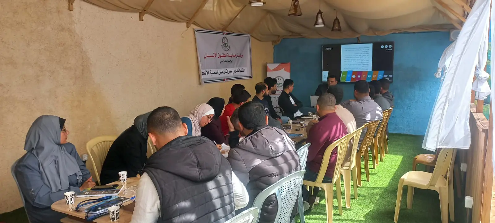 حماية يعقد دورة تدريبية للمراقبين على العملية الانتخابية