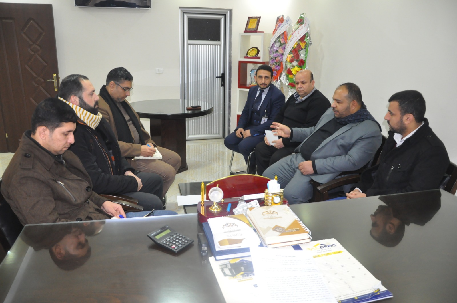 حماية يبحث التعاون المشترك مع نقابة المحامين الشرعيين