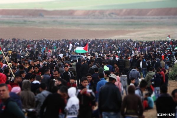 في الذكرى السنوية لمسيرات العودة ويوم الأرض  "حماية" يطالب بتمكين الشعب الفلسطيني من تقرير مصيره