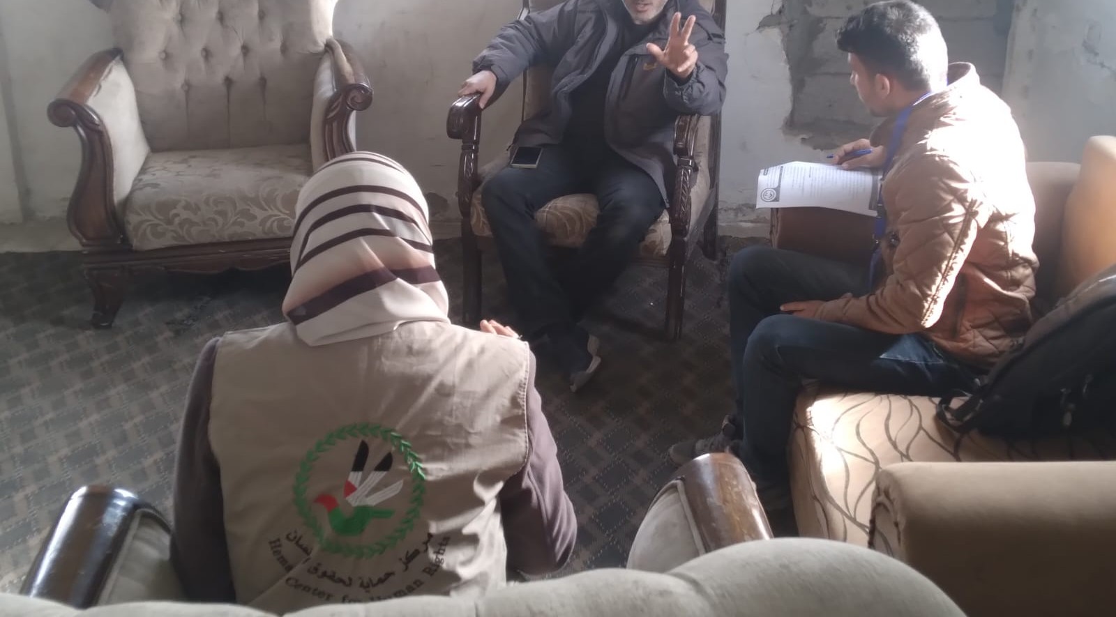 "حماية" ينظم مجموعة زيارات لمراكز التوقيف في قطاع غزة بعد حرب الإبادة