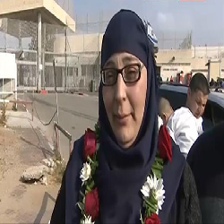 سلطات الاحتلال تفرج عن عميدة أسيرات فلسطين لينا الجربوني