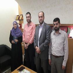 لتعزيز التعاون بين المؤسستين وفد من حماية يزور وكالة "صفا"