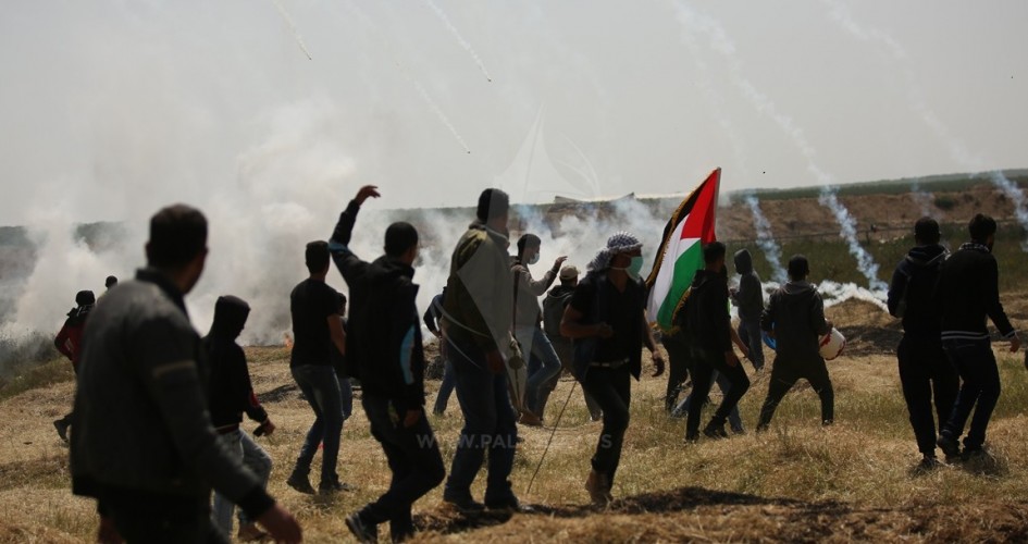 في الذكرى (70) لنكبة الشعب الفلسطيني، قوات الاحتلال ترتكب مجزرة بحق المشاركين في مليونيه العودة بقطاع غزة