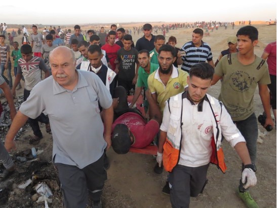 حماية: يدين استمرار استهداف المتظاهرين السلميين ويطالب المجتمع الدولي بإيجاد آليات عملية لإجبار الاحتلال على احترام قواعد القانون الدولي لحقوق الإنسان والقانون الدولي الإنساني